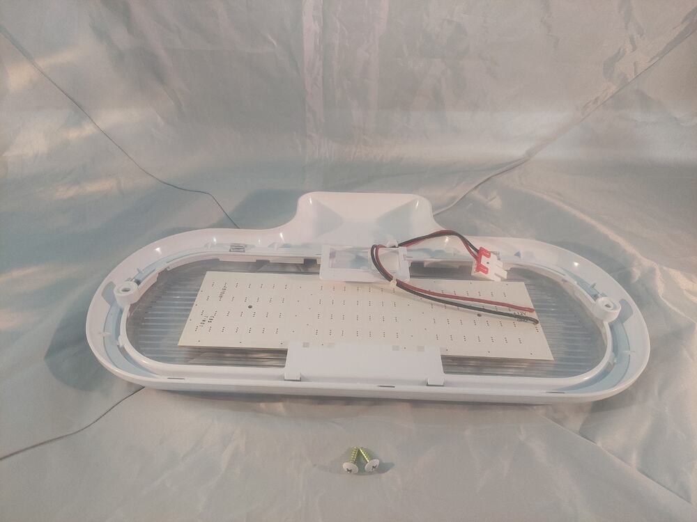 Samsung Refrigerator LED Lamp Case Assembly Part RFG297AARS DA61-04318 & Screws